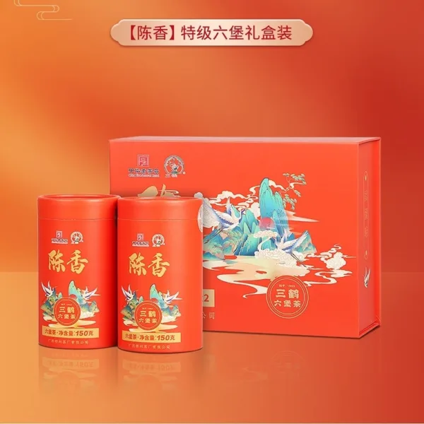 SanHe Aged Liu bao Tea Premium
