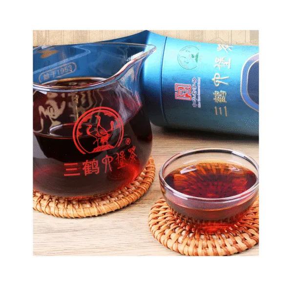 Sanhe HaiYun Aged Liubao Tea Blue-6