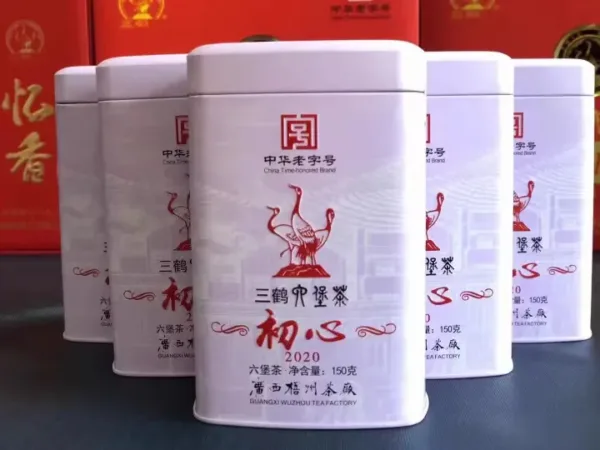 SanHe Liubao Tea FirstHeart White | Dark Tea Liubao Tea