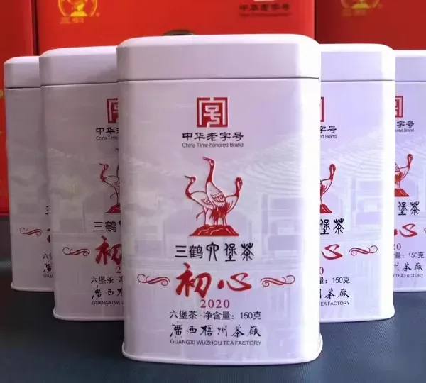 SanHe Liubao Tea FirstHeart White | Dark Tea Liubao Tea
