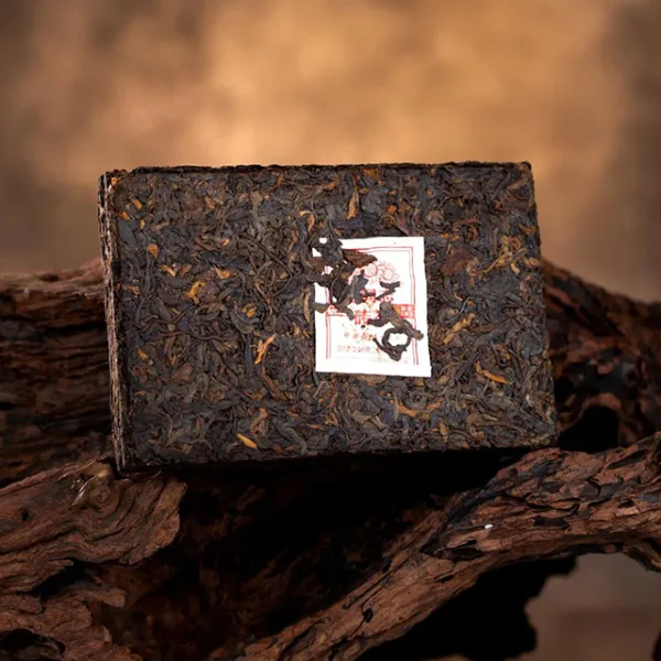 Lao tong zhi 9988 Ripe Puerh Brick Tea