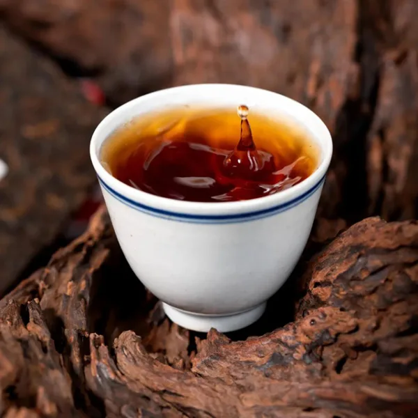 Lao tong zhi 9988 Ripe Puerh Brick Tea