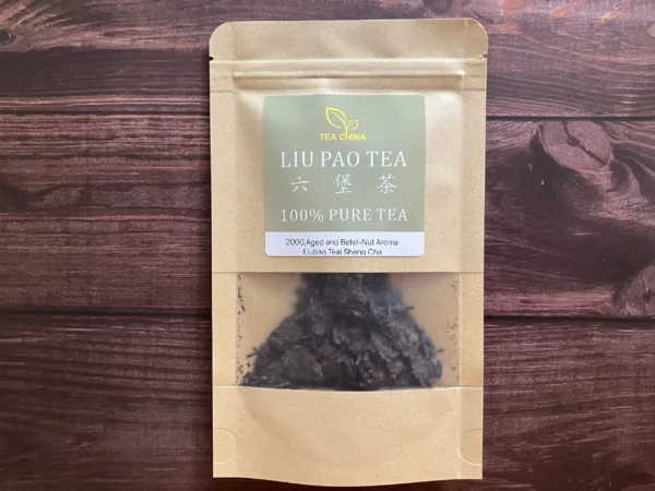 2000,Aged and Betel-Nut Aroma Liubao Tea,Sheng Cha