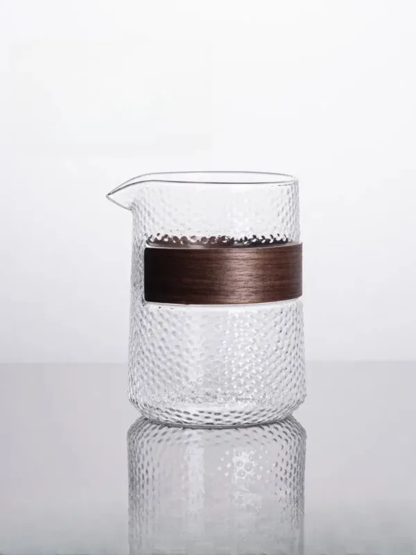 Japanese Style Half Handmade Glass Gongdao Bei(Fairness Cup) - Image 3