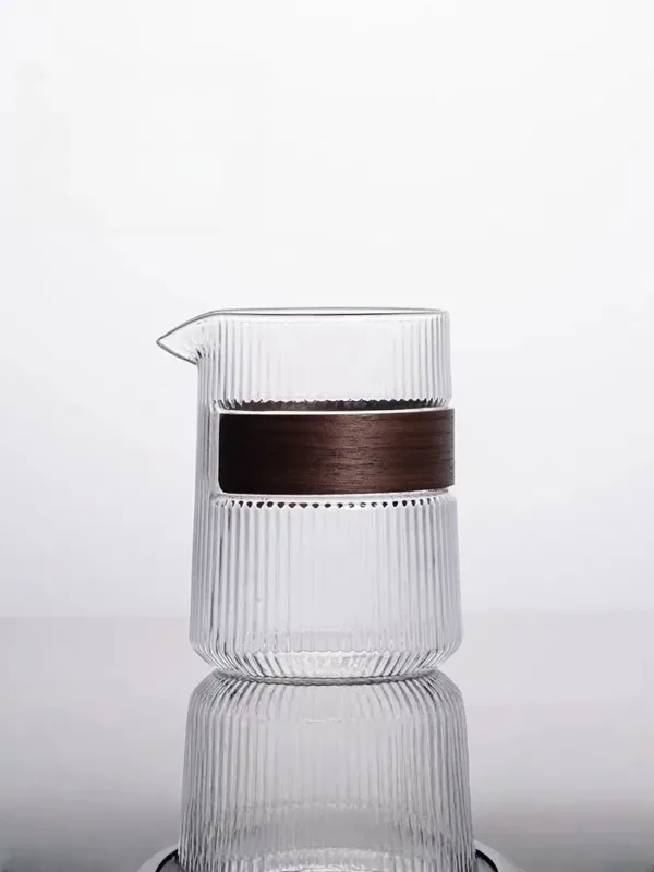 Japanese Style Half Handmade Glass Gongdao Bei(Fairness Cup) - Image 2