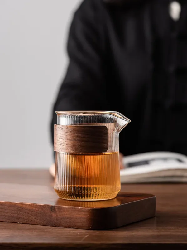 Japanese Style Half Handmade Glass Gongdao Bei(Fairness Cup)