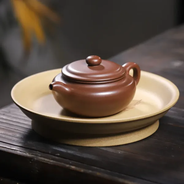 Hand-Made Classic And Ancient Style Purple Clay Teapot(仿古壶) - Image 9