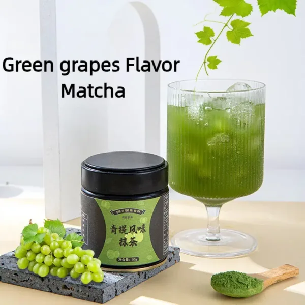 Natural Matcha Flavor Milk Tea Matcha Powder(抹茶粉)