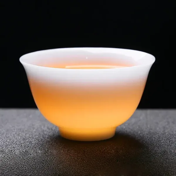 Ice-Type White Porcelain Tea Cups(冰种品茗杯) - Image 3