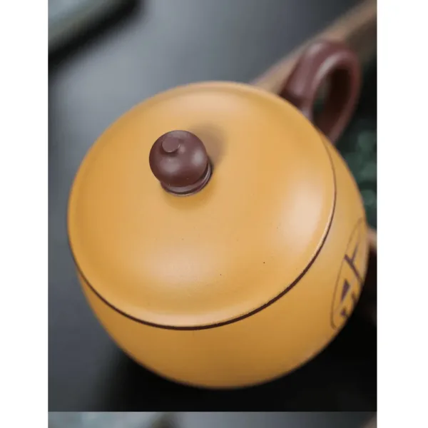 Handmade Purple Sand Tea Cups with Engraving(紫砂杯) - Image 7