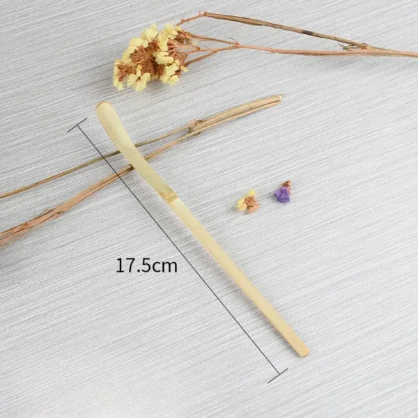 Simple Handmade Bamboo Tea Needle and Tea scoop (茶针和茶拔) - Image 2