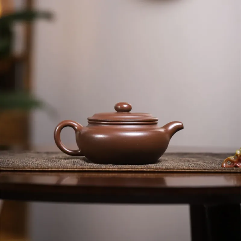 Hand-Made Classic And Ancient Style Purple Clay Teapot(仿古壶)