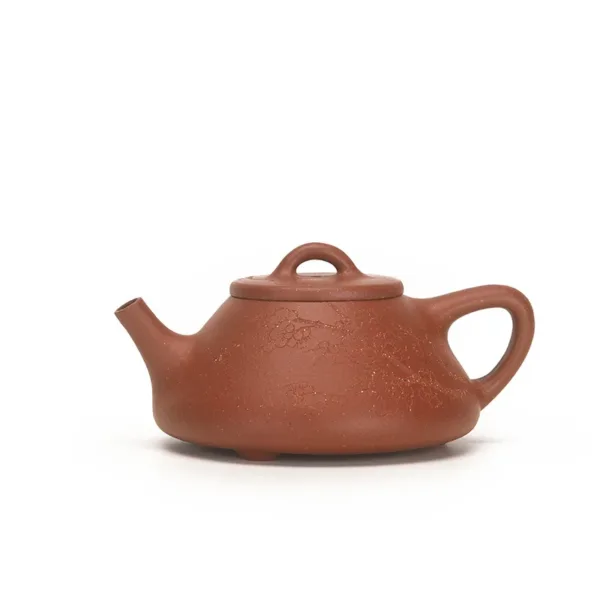 Handmade Yixing Zisha Ziye Shibiao Teapot(子冶石瓢壶) - Image 5