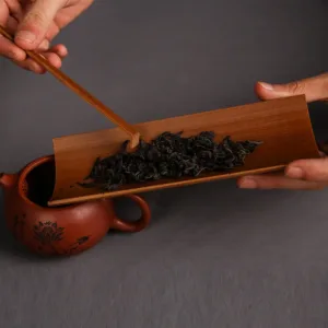 Carbonized Bamboo Tea Set (Tea Measure, Tongs, Needle Trio)(茶则, 茶夹, 茶针)
