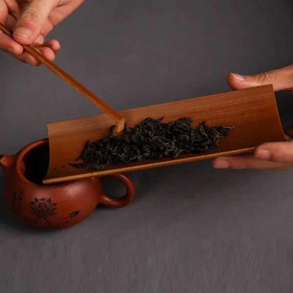 Carbonized Bamboo Tea Set (Tea Measure, Tongs, Needle Trio)(茶则, 茶夹, 茶针)