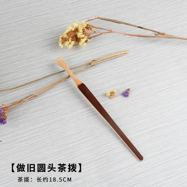 Simple Handmade Bamboo Tea Needle and Tea scoop (茶针和茶拔) - Image 7