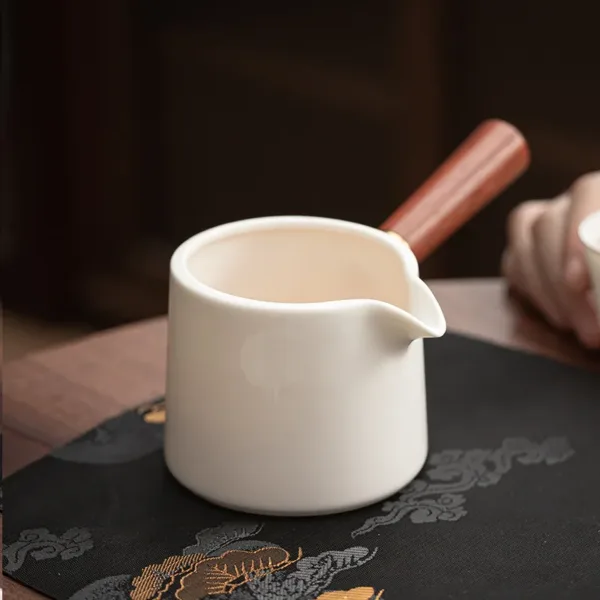 Sheep-Fat Jade-like White Porcelain Gongdao Cup (Fairness Cup) - Image 2