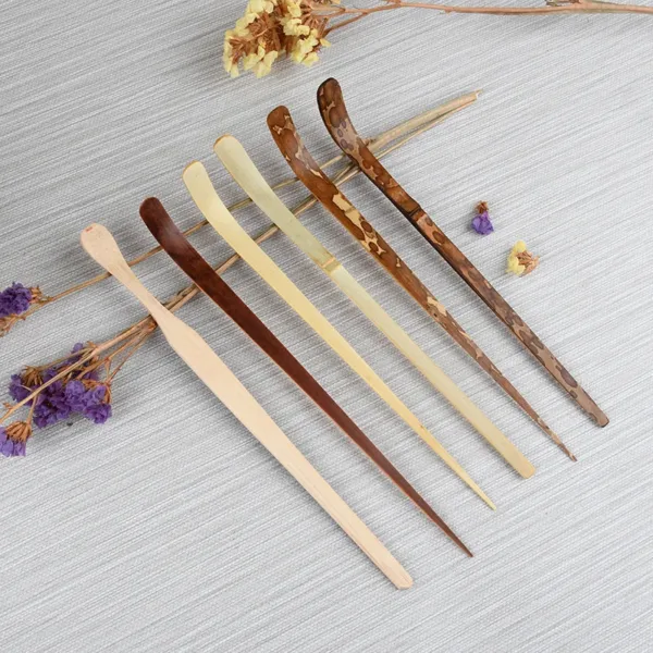 Simple Handmade Bamboo Tea Needle and Tea scoop (茶针和茶拔) - Image 9