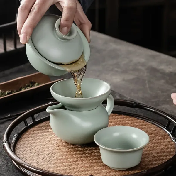 Ru Klin Tea Set(汝窑茶具)