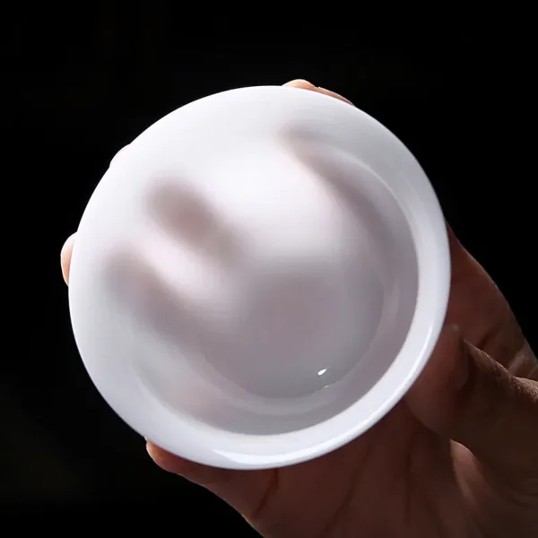 Ice-Type White Porcelain Tea Cups(冰种品茗杯) - Image 4