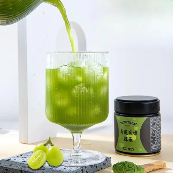 Natural Matcha Flavor Milk Tea Matcha Powder(抹茶粉) - Image 3