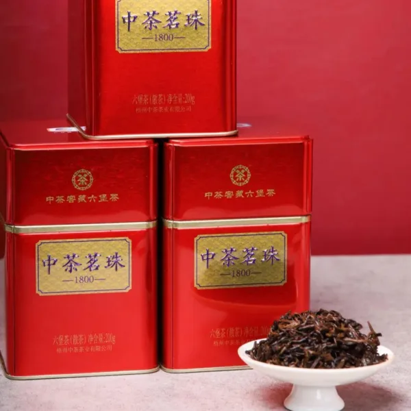 ZhongCha Liubao Tea Pearl 1800