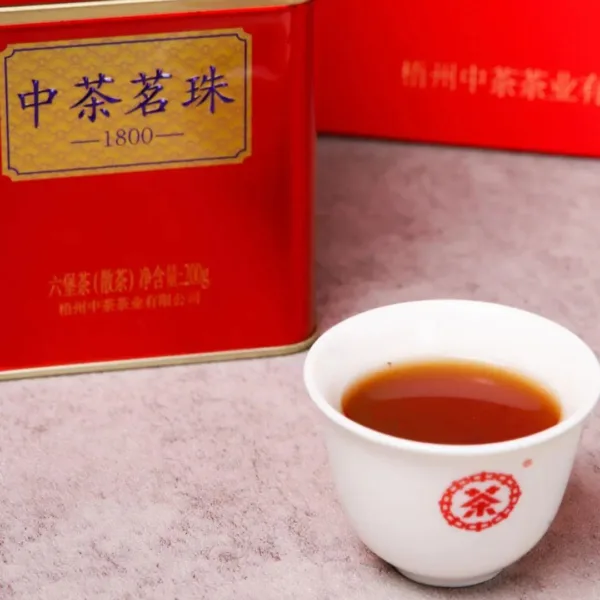 ZhongCha Liubao Tea Pearl 1800