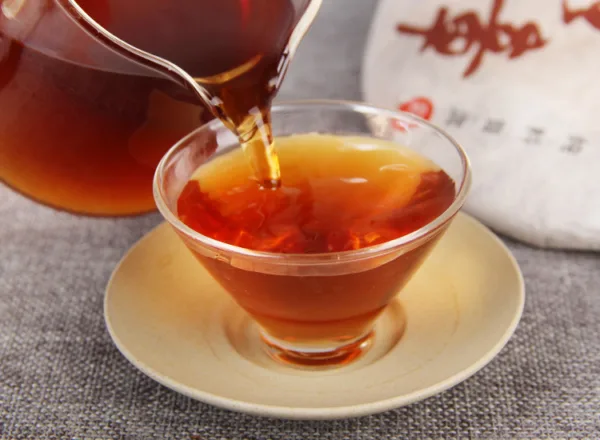 2006 Iceland Pu'erh ripe ancient tree tea Golden Sprout Yunnan Seven Seed Cake