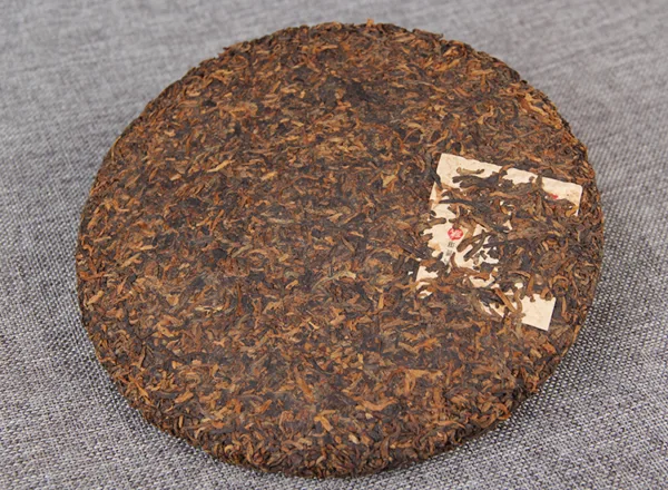 2006 Iceland Pu'erh ripe ancient tree tea Golden Sprout Yunnan Seven Seed Cake
