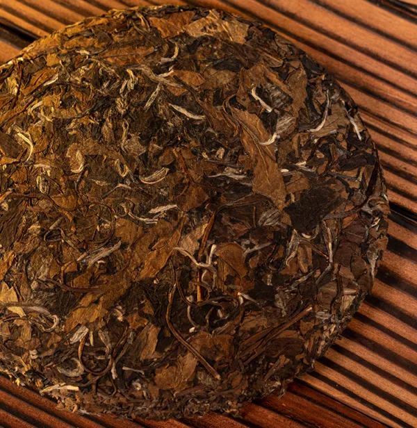 2008 Fuding Tailao Mountain White Tea Shoumei Year High Mountain Old White Tea Cake