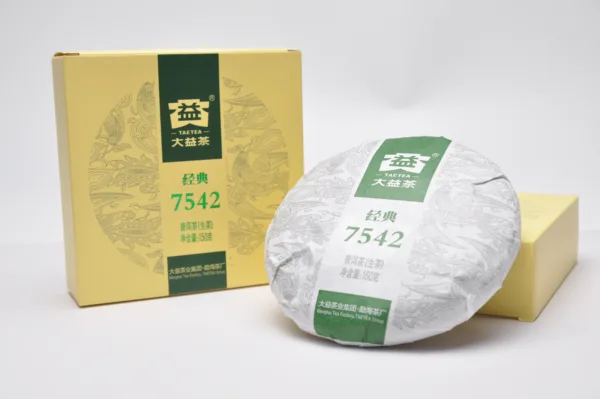 DaYi Pu'er Tea Raw tea 7542
