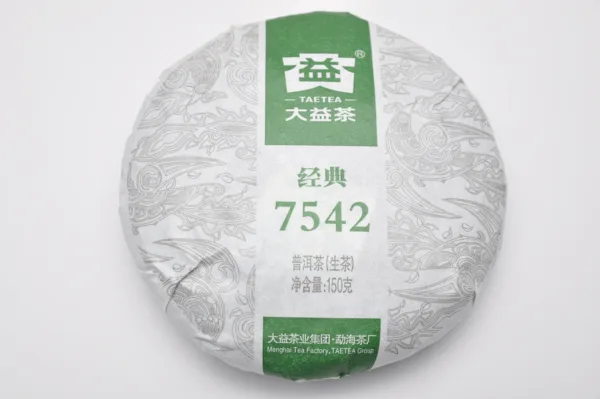DaYi Pu'er Tea Raw tea 7542